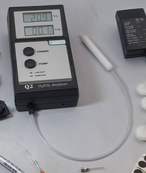 Máy đo O2/CO2 trong sản ph&acirc;̉m đ&oacute;ng g&oacute;i model Q2 &ndash; Headspace O2/CO2 Analyzer